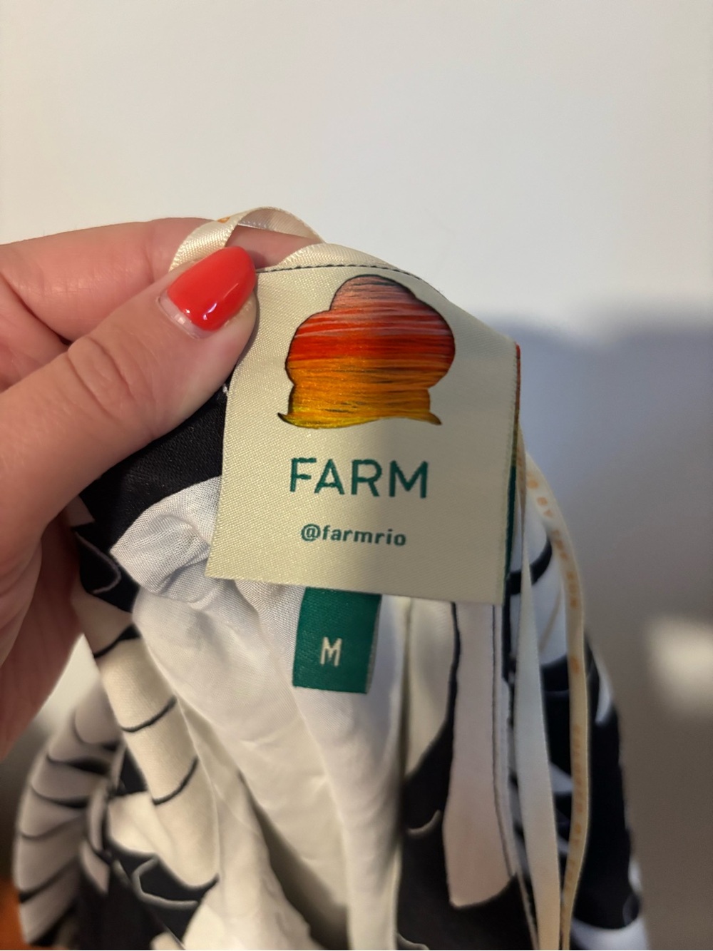Farm Rio One Shoulder Mini Dress - Picture 7 of 7